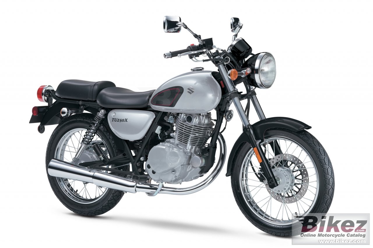 Big Suzuki tu250x picture and wallpaper from Bikez.com